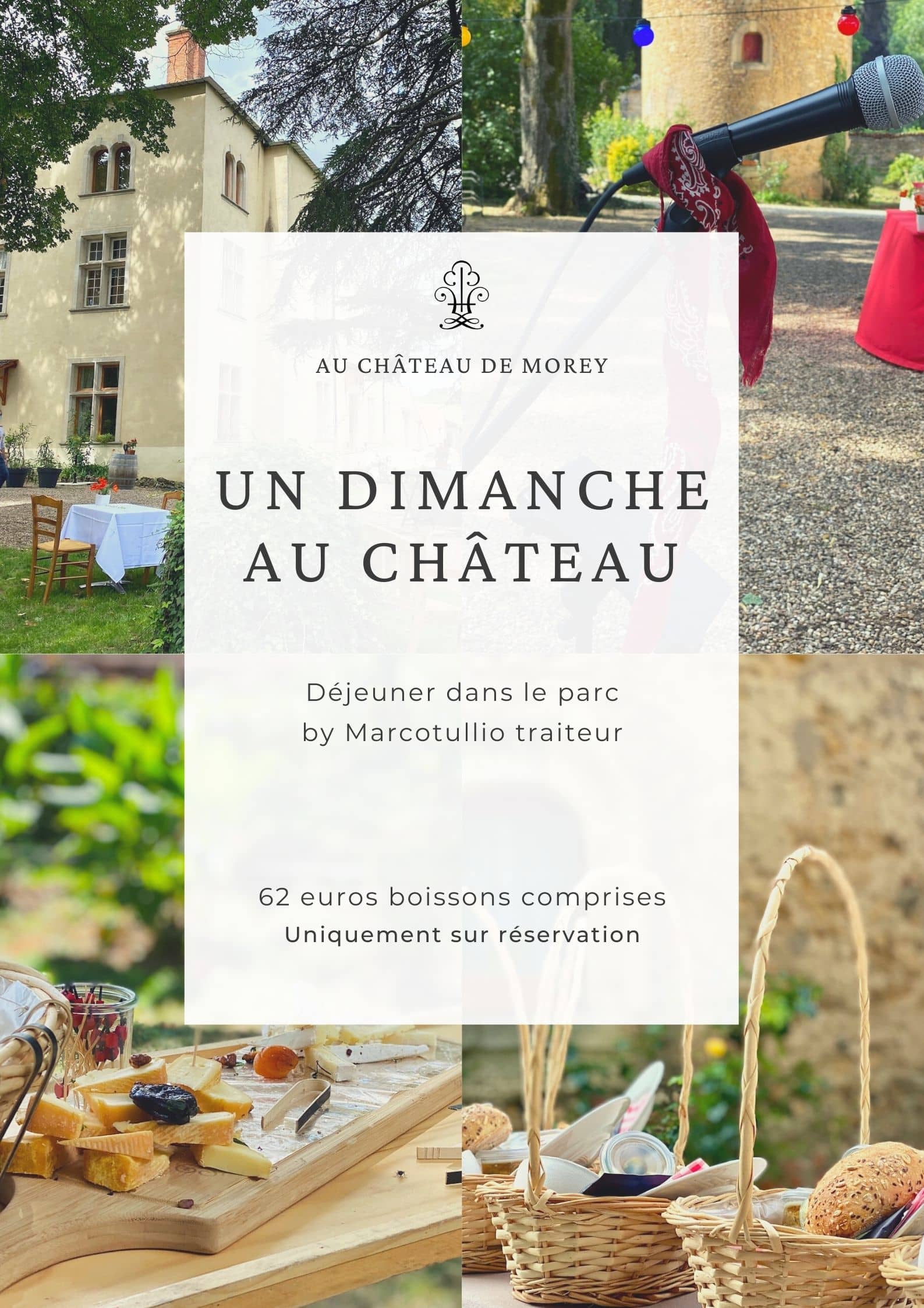 Nouvelles dates pour un dimanche au Château de Morey