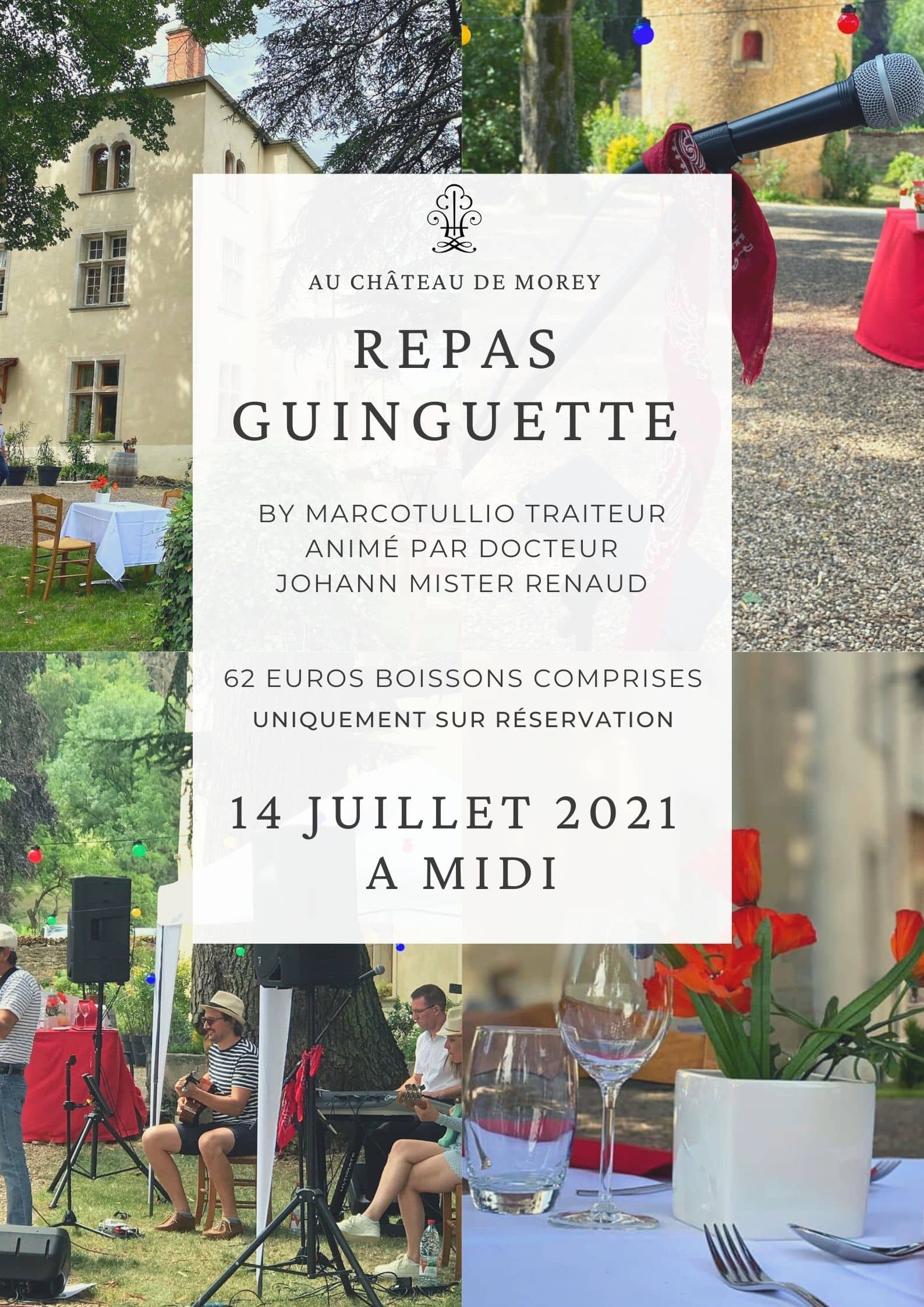 Guinguette estivale à quelques minutes de Nancy