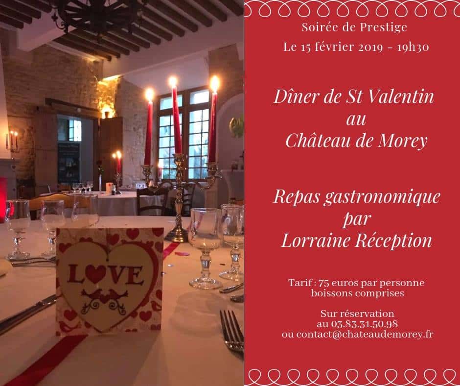 Idée de Saint Valentin Nancy
