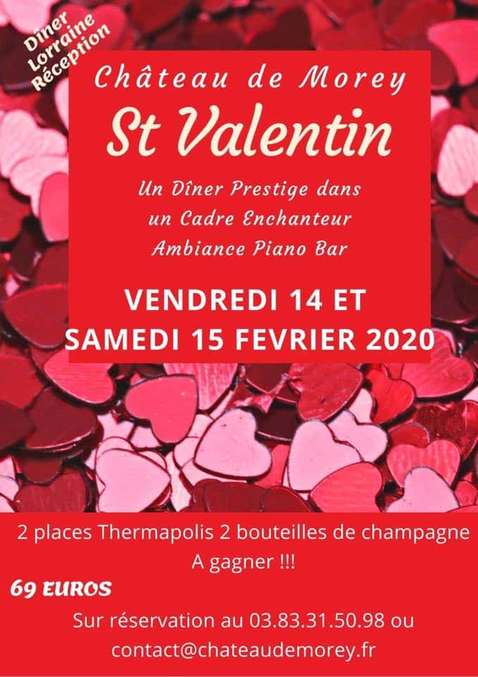 Une Saint Valentin inoubliable près de Nancy