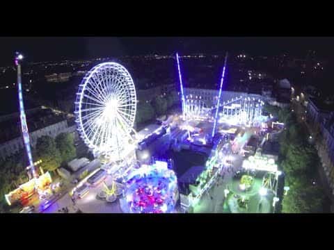 Foire attractive de Nancy de haut