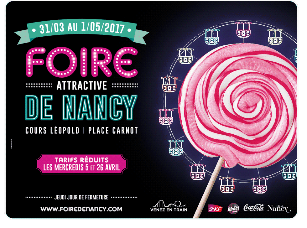Foire attractive de Nancy 2017
