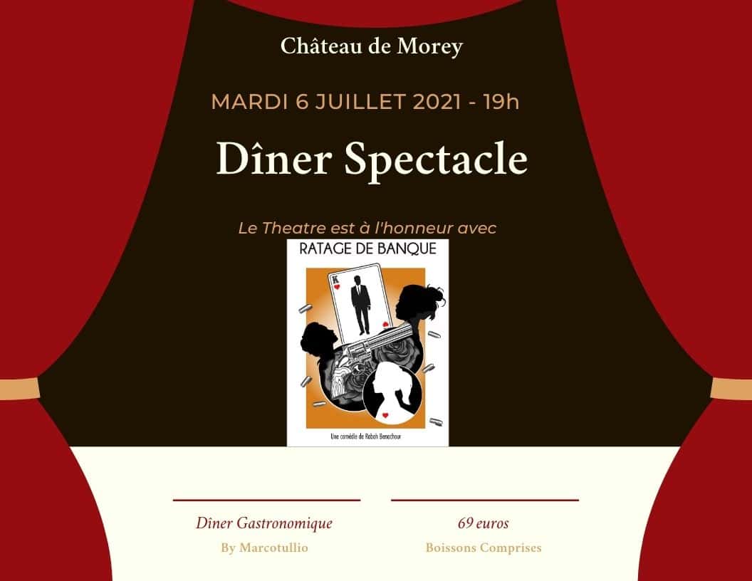 Ratage de banque - Dîner Spectacle