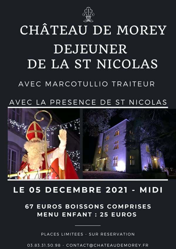 Déjeuner Saint Nicolas entre Nancy et Metz