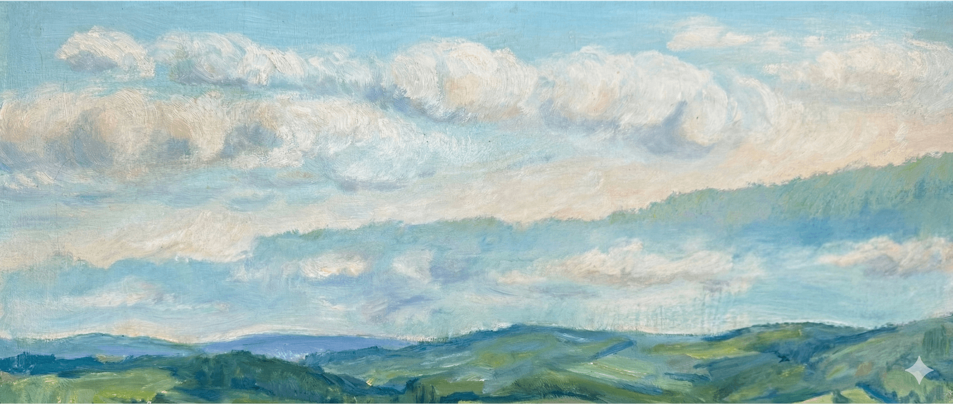 Sky and Distant Hills