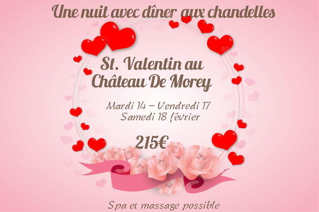 Idée saint valentin Nancy