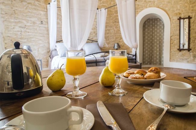 chambres d’hôtes petit déjeuner